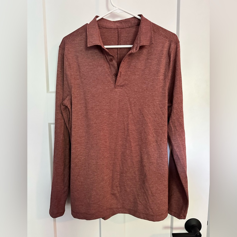 Lululemon Men’s Long Sleeve Polo Shirt